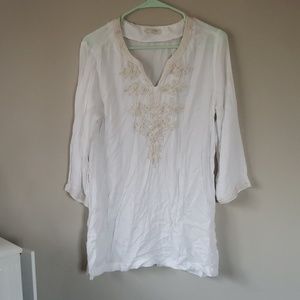 Gorgeous laced tunic. Worn maybe twice